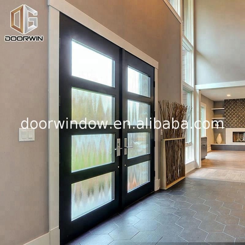 Super September Purchasing Solid wood door prehung front safety heat strengthened tempered glass casement oval entry by Doorwin on Alibaba - Doorwin Group Windows & Doors