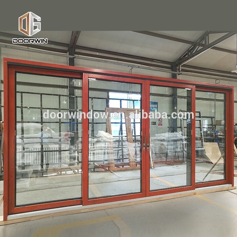 Super Wide Heavy Duty 4 panel sliding patio doors European Standard 3-track door by Doorwin on Alibaba - Doorwin Group Windows & Doors