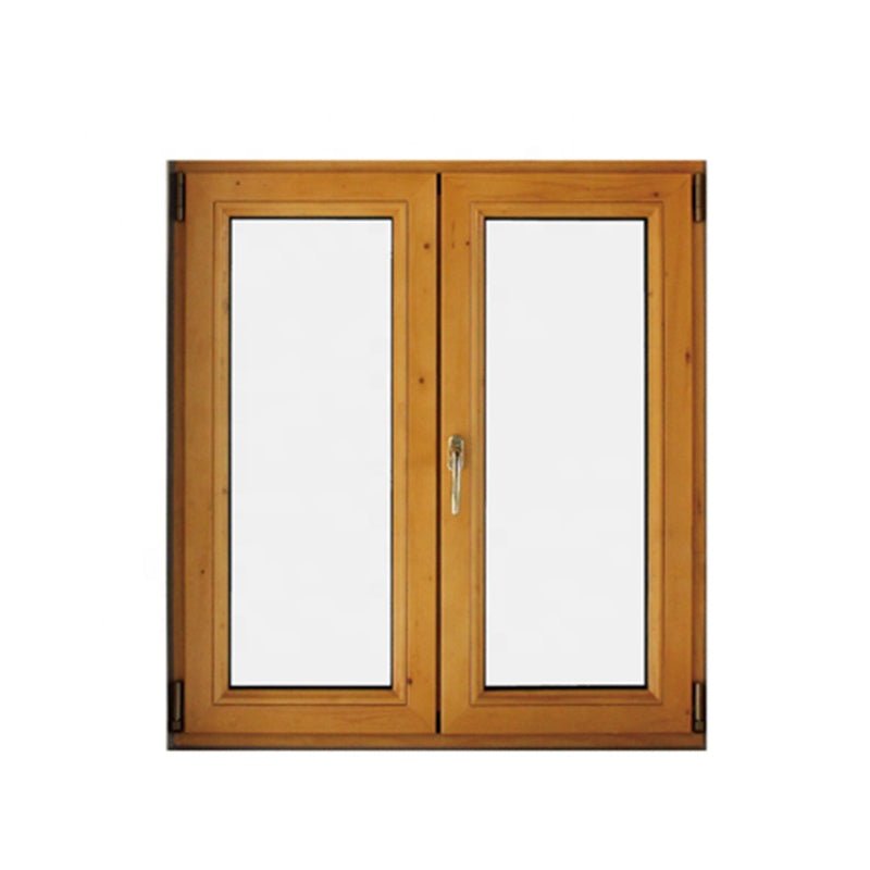 teak wood clad thermal break aluminum tilt turn window - Doorwin Group Windows & Doors