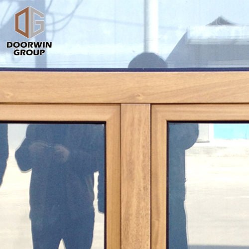 TEAK wood French CASEMENT window without any finger joints - Doorwin Group Windows & Doors