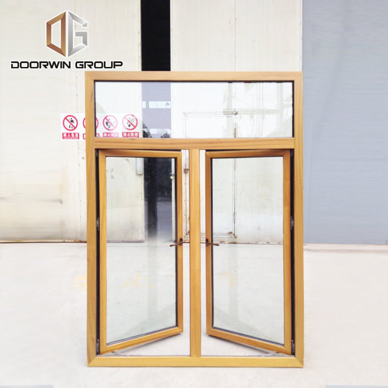 TEAK wood French CASEMENT window without any finger joints - Doorwin Group Windows & Doors
