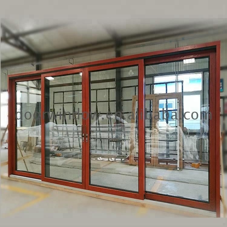 Tempered glass front door storefront standard slidingby Doorwin on Alibaba - Doorwin Group Windows & Doors