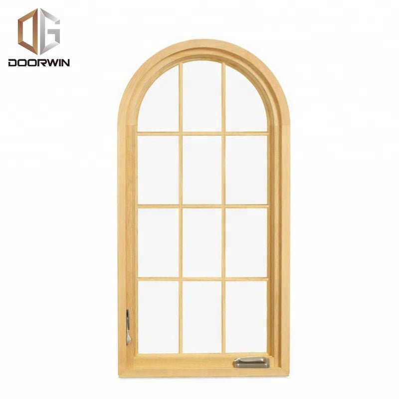 Texas CSA/AAMA/NAMI Certification Solid Wood Arched Design Window with Colonial Bars Arched wooden door and window frame design by Doorwin - Doorwin Group Windows & Doors