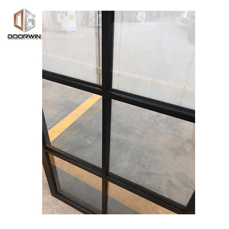 Texas durable aluminum double glazed hinged window aluminum profile channel window - Doorwin Group Windows & Doors