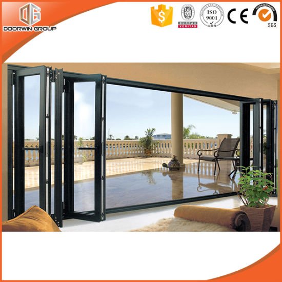 Thermal Break Aluminium Bifold Glass Door for Villa - China Aluminum Bifold Door, Aluminum Bifolding Door - Doorwin Group Windows & Doors