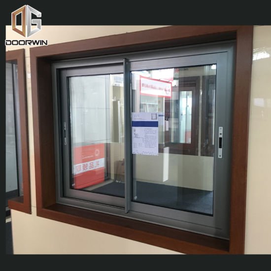 Thermal Break Aluminium Sliding Window with Double Glass - China Aluminum Horizontal Sliding Window, Aluminium Window - Doorwin Group Windows & Doors