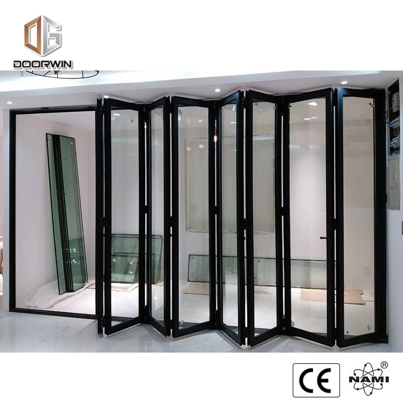THERMAL BREAK ALUMINUM BI-FOLDING DOOR - Doorwin Group Windows & Doors