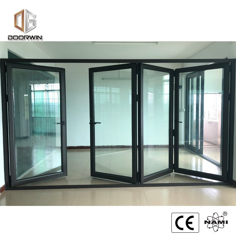 THERMAL BREAK ALUMINUM BI-FOLDING DOOR - Doorwin Group Windows & Doors