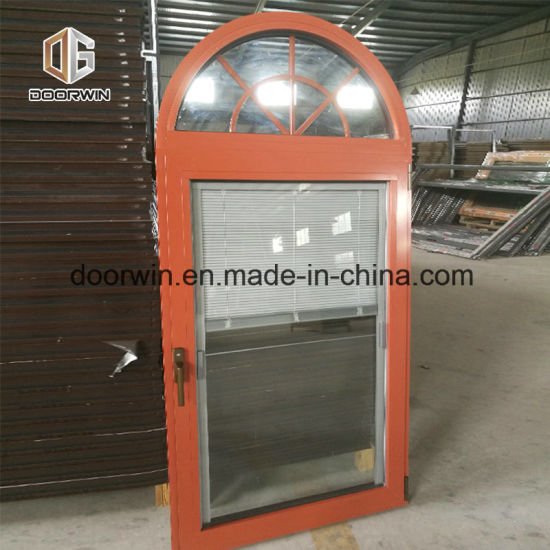Thermal Break Aluminum Casement Window with Integral-Shutter - China Circle Window, Shutter Windows - Doorwin Group Windows & Doors