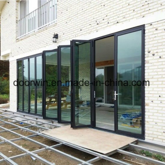 Thermal Break Aluminum Fold Door - China Aluminiun Folding Door, Aluminium Glass Door - Doorwin Group Windows & Doors