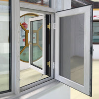 tilt turn window-44 outswing window with wood grain color finishing - Doorwin Group Windows & Doors