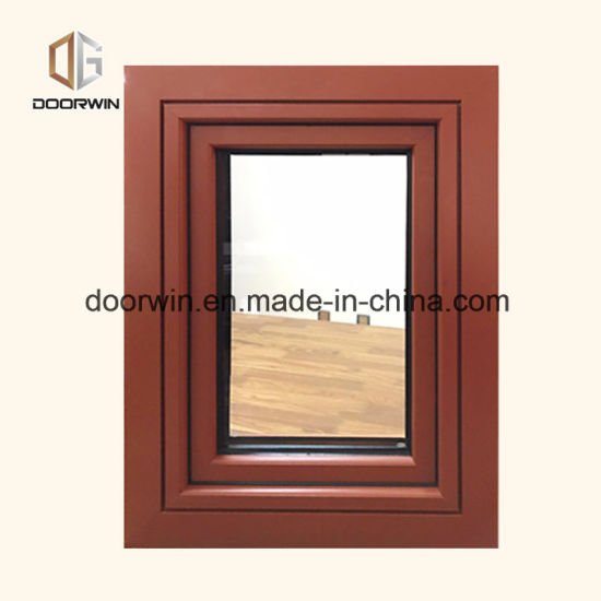 Tilt Turn Window with Aluminum Clad Oak Wood - China Tilt and Turn Window, Timber Wood - Doorwin Group Windows & Doors