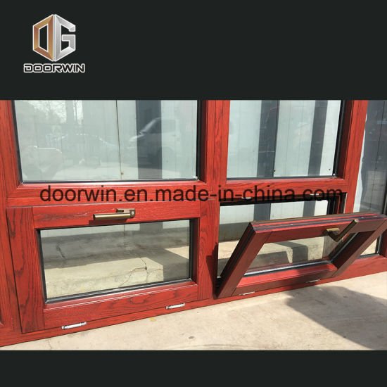 Tilt Turn Windows with Aluminum Clad Oak Wood - China Tilt Turn Window, Wood Windows - Doorwin Group Windows & Doors