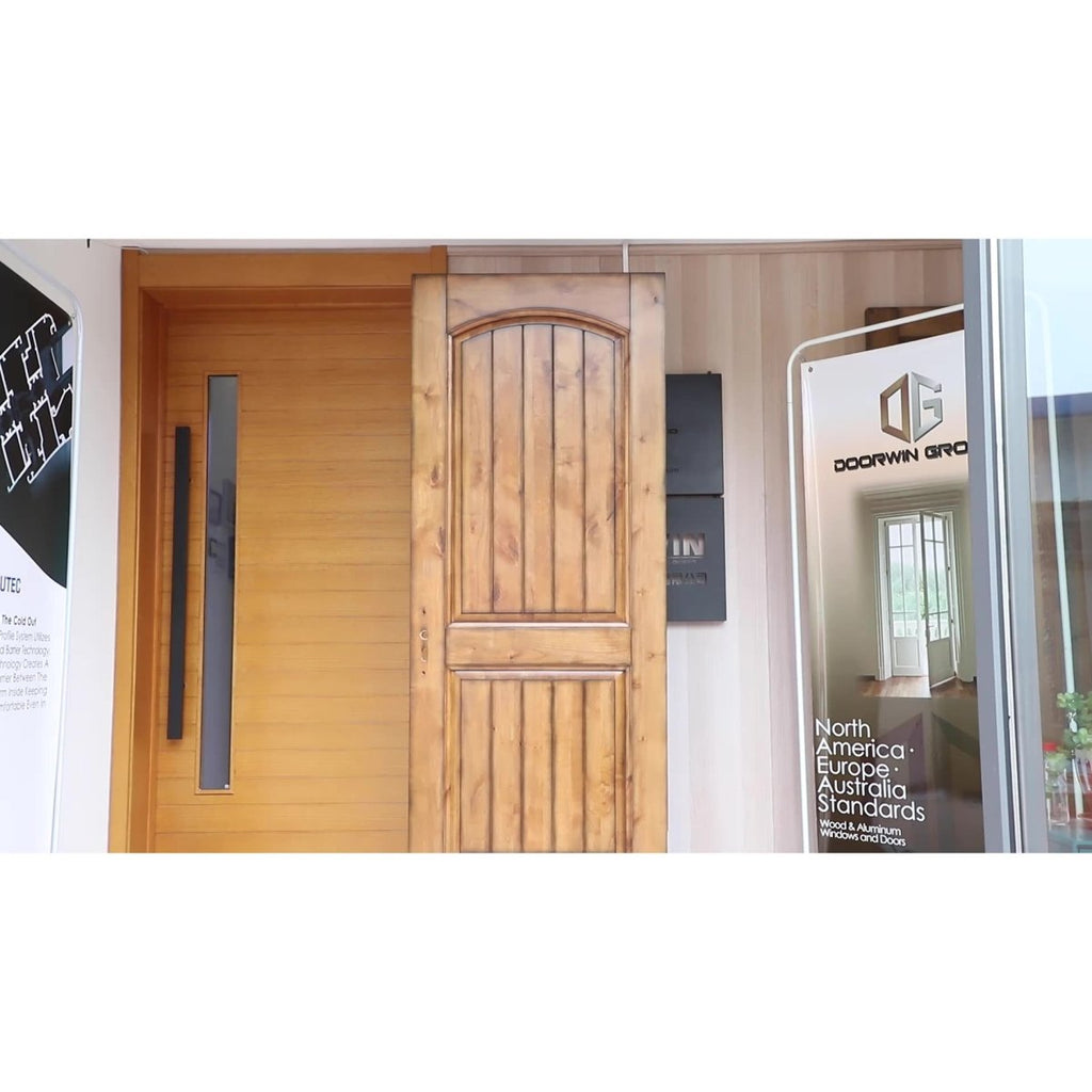 Timber Door Design Internal Solid Panel Wooden Doors - Doorwin Group Windows & Doors