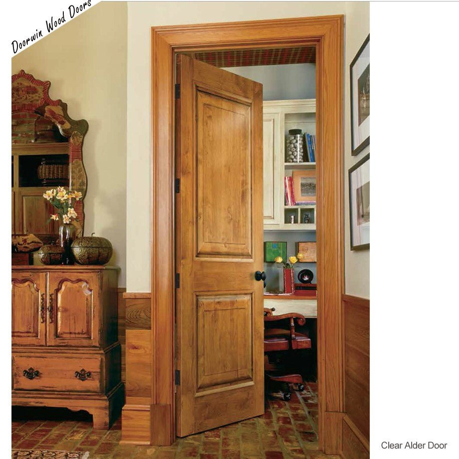 Timber Door Design Internal Solid Panel Wooden Doorsby Doorwin - Doorwin Group Windows & Doors