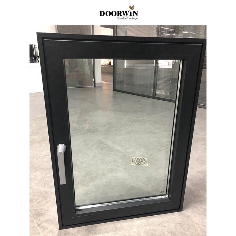 Top 10 supplier thermal break aluminum Double Glazed tempered glass window Aluminum frame glass casement windows - Doorwin Group Windows & Doors