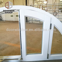 Top quality aluminum casement window with transom adding a 36 - Doorwin Group Windows & Doors