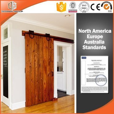 Top Quality American Sliding Barn Door with Top Track - China American Style Barn Door, American Style Tracking Door - Doorwin Group Windows & Doors