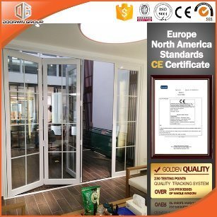 Top Quality Folding Door with Colonial Bars in China - China Sliding Door, Sliding Patio Door - Doorwin Group Windows & Doors