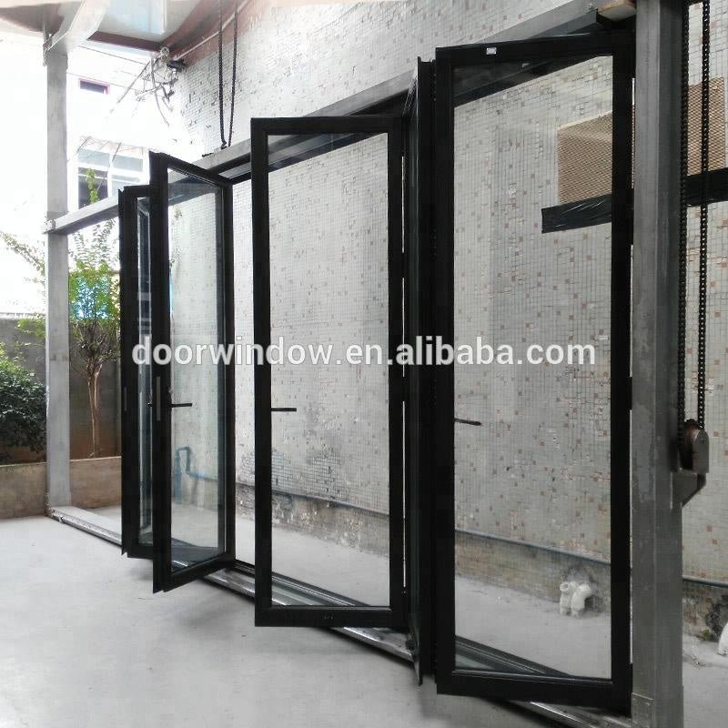 Top Quality Thermal Break Aluminum Accordion Door Italy Hardware System Ultra Large Folding door by Doorwin - Doorwin Group Windows & Doors