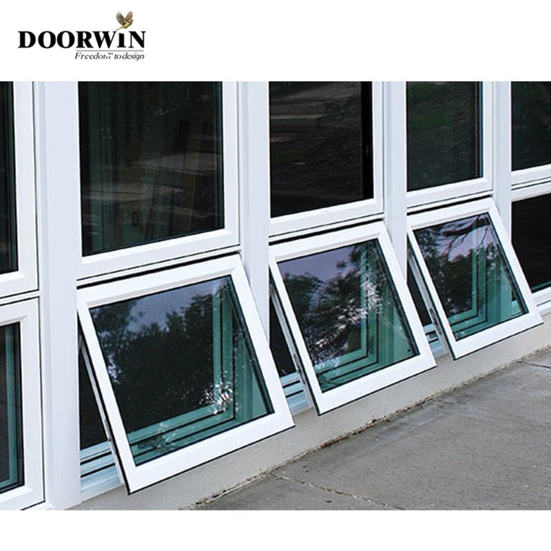 Top Quality Thermal Break Aluminum Profile Awning+Fixed Window German Origin Made Hardware Accessories - Doorwin Group Windows & Doors