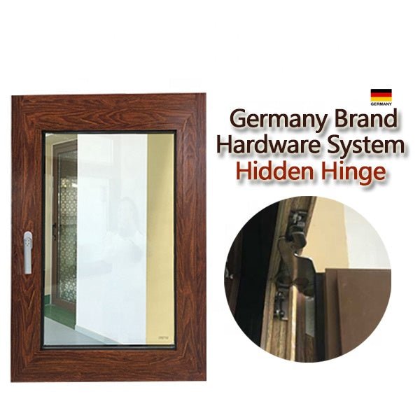 Toronto hot sale energy efficient toughened glass aluminium tilt & turn window - Doorwin Group Windows & Doors