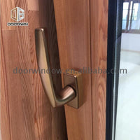 Type of office window curtain teak wood partition glass wall by Doorwin on Alibaba - Doorwin Group Windows & Doors