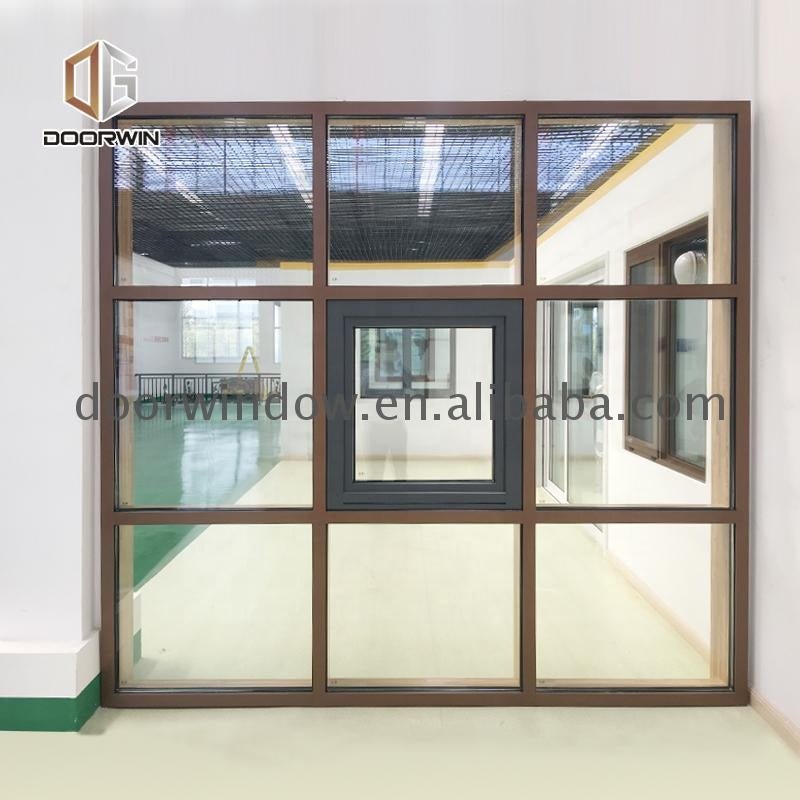 Type of office window curtain teak wood partition glass wall by Doorwin on Alibaba - Doorwin Group Windows & Doors