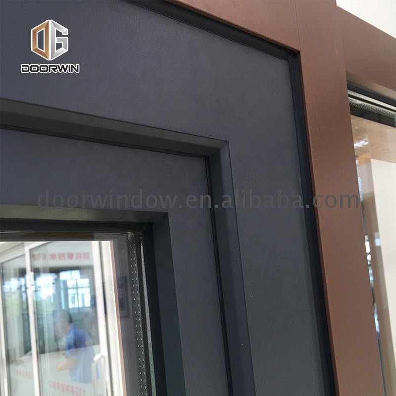 Type of office window curtain teak wood partition glass wall by Doorwin on Alibaba - Doorwin Group Windows & Doors