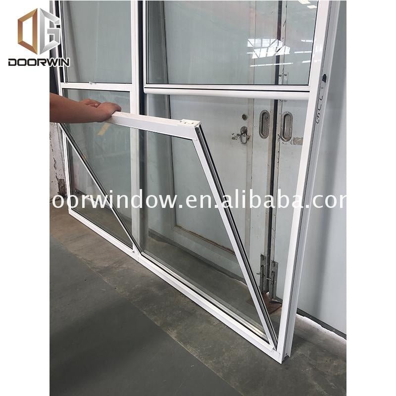Ultra clear glass single triple hung alu windows by Doorwin on Alibaba - Doorwin Group Windows & Doors
