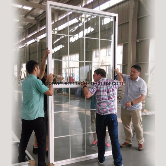 Ultra-Large&#160; Type Single Hung Thermal Break Aluminum Window Export to USA - China Double Hung Window, Slide up Windows - Doorwin Group Windows & Doors