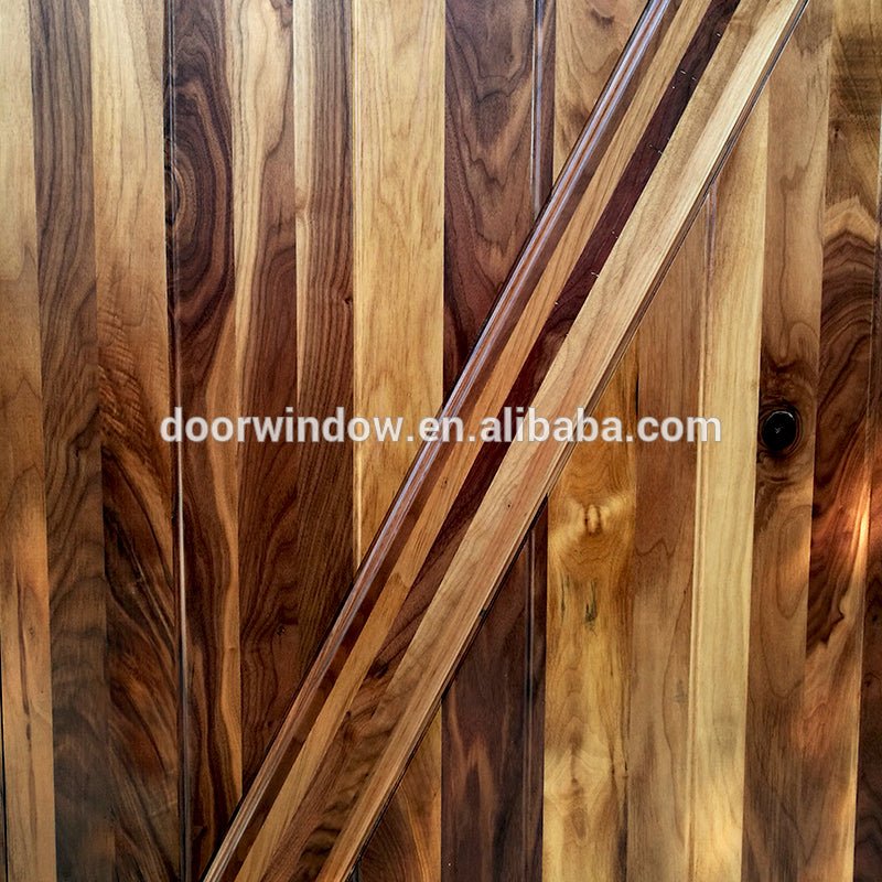 unfinished solid wood black walnut interior doors by Doorwin - Doorwin Group Windows & Doors