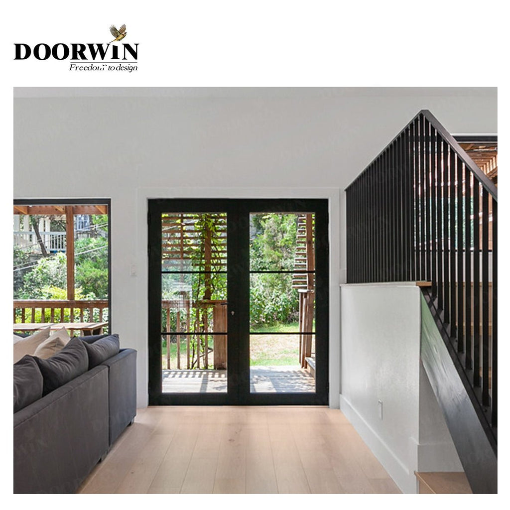 USA Alabama HOT SALE DOORWIN Wooden entry doors double panel design catalogue by Doorwin - Doorwin Group Windows & Doors