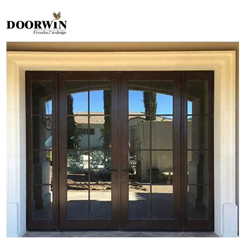 USA Alabama HOT SALE DOORWIN Wooden entry doors double panel design catalogue by Doorwin - Doorwin Group Windows & Doors