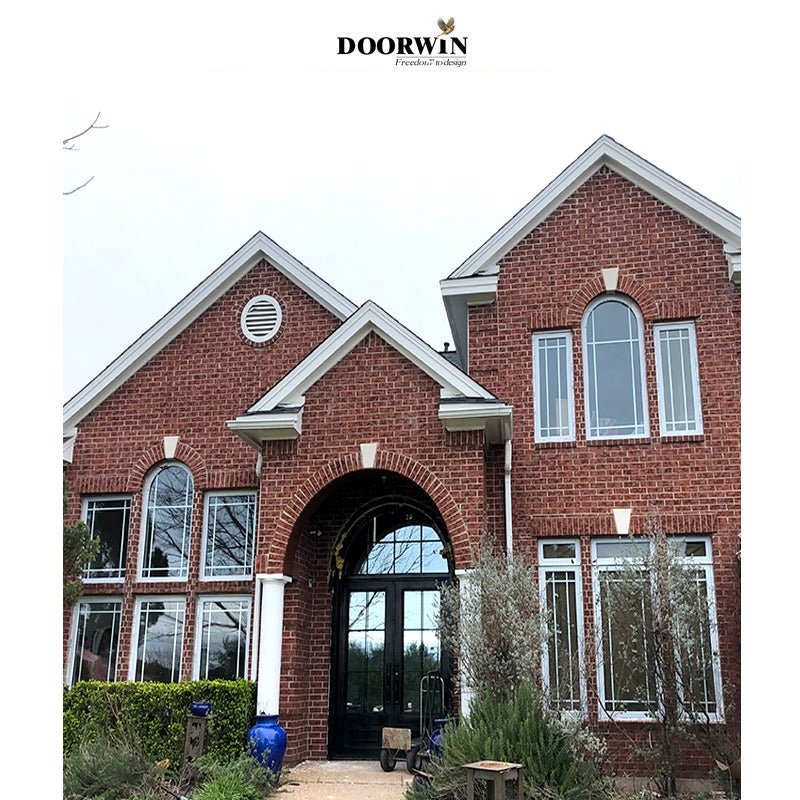 USA Honolulu hot sale Doorwin Project Of PVC Crank Casement Windows with Prairie Style Grilles - Doorwin Group Windows & Doors