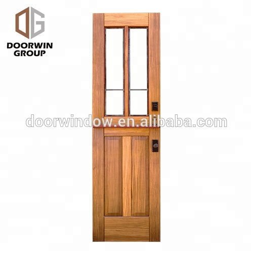 USA hot sell usa hand carved teak wood doors exterior front doors knotty alder pine larch single entrance wood door entry by Doorwin - Doorwin Group Windows & Doors