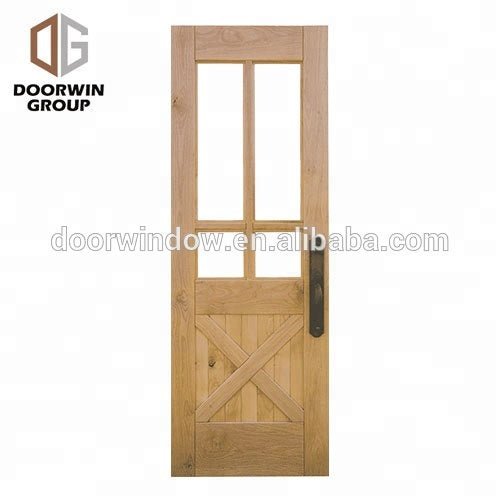USA hot sell usa hand carved teak wood doors exterior front doors knotty alder pine larch single entrance wood door entry by Doorwin - Doorwin Group Windows & Doors