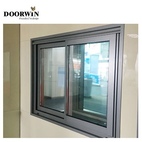 USA Houston good quality DOORWIN wood aluminum frame balcony commercial automatic sliding glass doors by Doorwin - Doorwin Group Windows & Doors