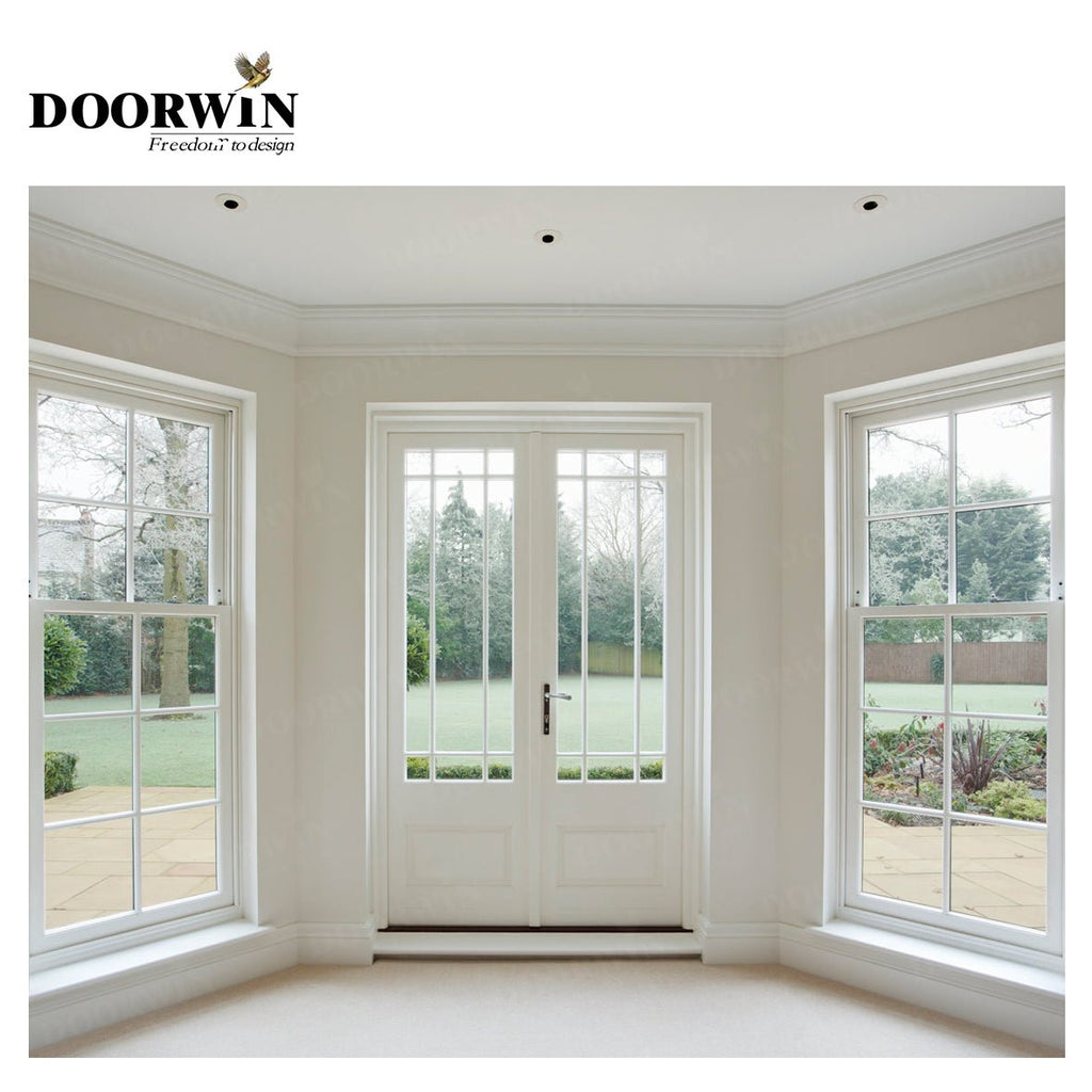 USA Huntington Beach New Arrival Casement doors and windows with double glass thermal profile door hollowby Doorwin - Doorwin Group Windows & Doors