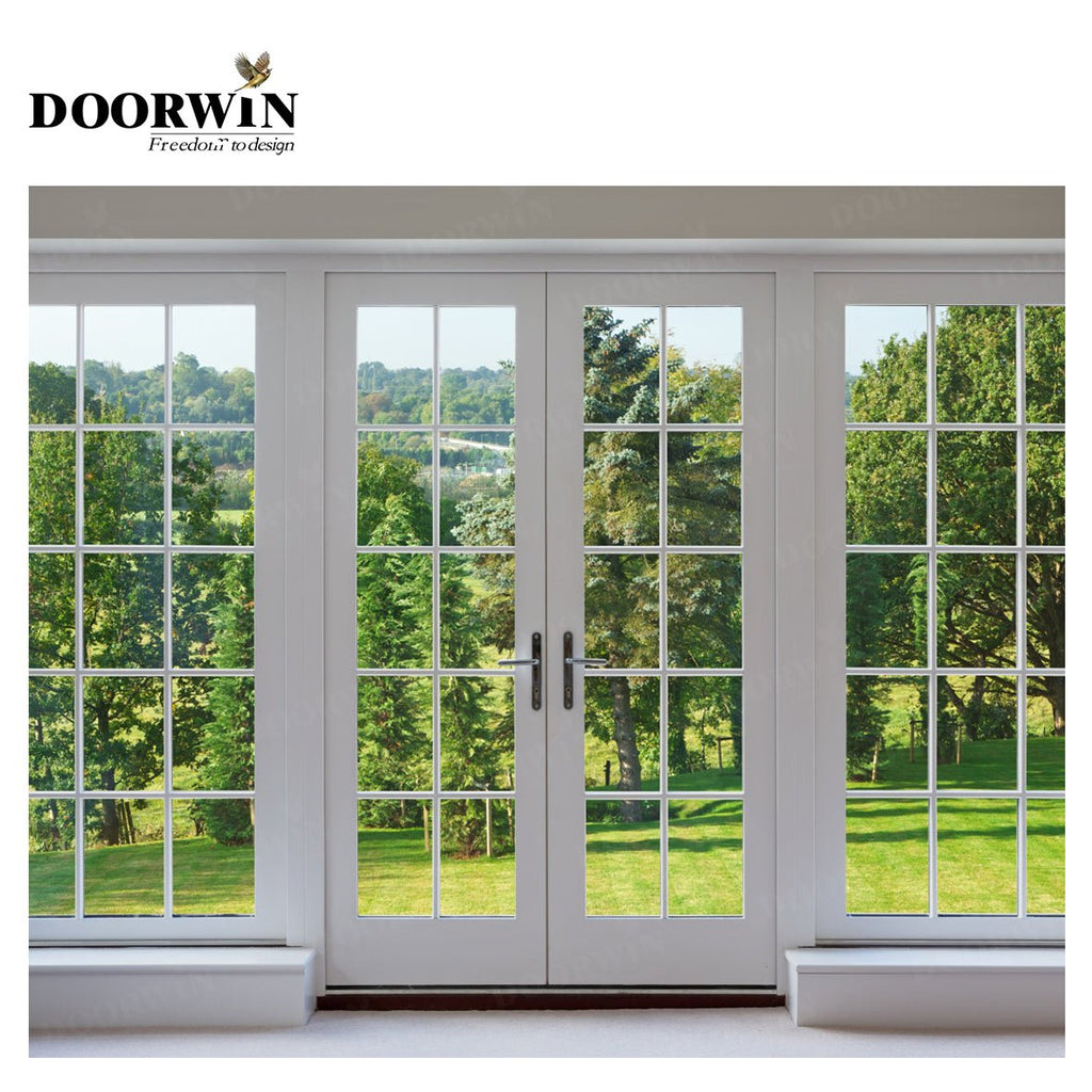 USA Huntington Beach New Arrival Casement doors and windows with double glass thermal profile door hollowby Doorwin - Doorwin Group Windows & Doors