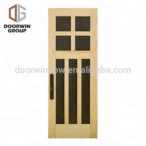 USA oak teak alder cherry wood wooden oval interior glass circles main front entry door Solid wood interior carving doorsby Doorwin - Doorwin Group Windows & Doors