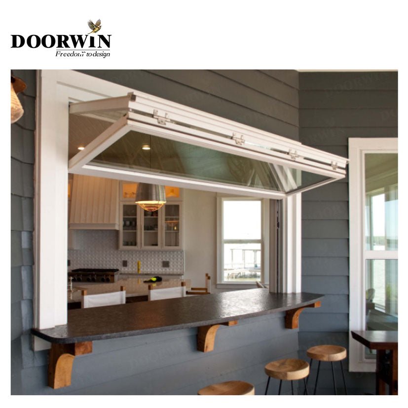 USA Omaha good quality Factory direct price painting aluminium window frames milgard single hung windows metal double - Doorwin Group Windows & Doors