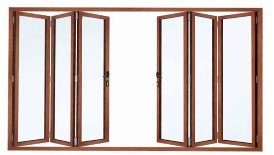 USA Quality Wood/Aluminum Bifold Glass Windows for Villa - China Wood/Aluminum Bifold Glass Window, Wood/Aluminium Bifold Glass Pane Window - Doorwin Group Windows & Doors