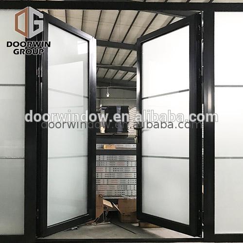 Used french doors commercial glass entry door two way mirror by Doorwin on Alibaba - Doorwin Group Windows & Doors