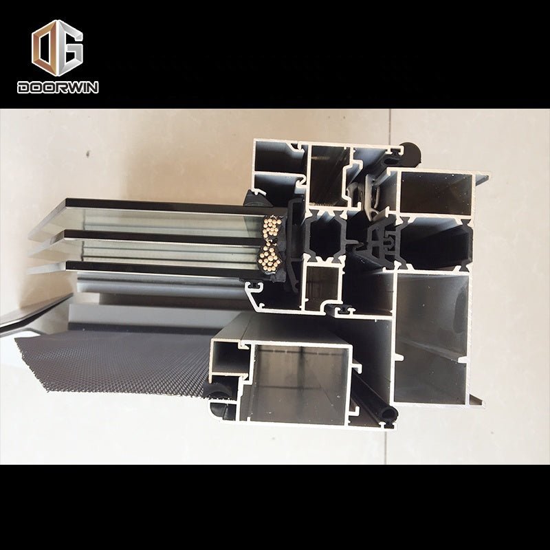 Vancouver wholesale high quality double glazed thermal insulated aluminum window NAMI - Doorwin Group Windows & Doors