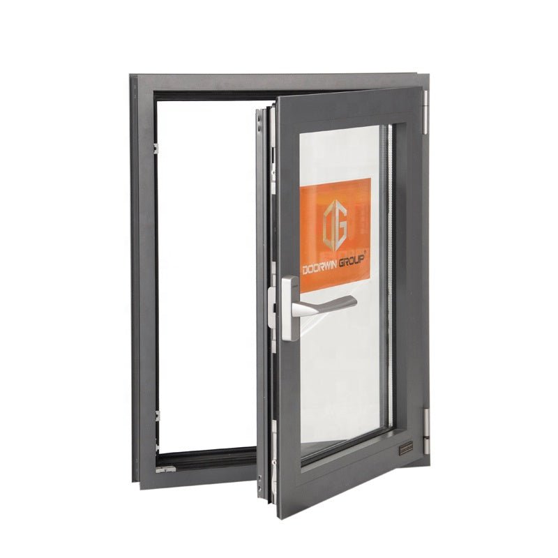 Virginia cheap high quality double glass thermal insulated aluminum window NAMI - Doorwin Group Windows & Doors