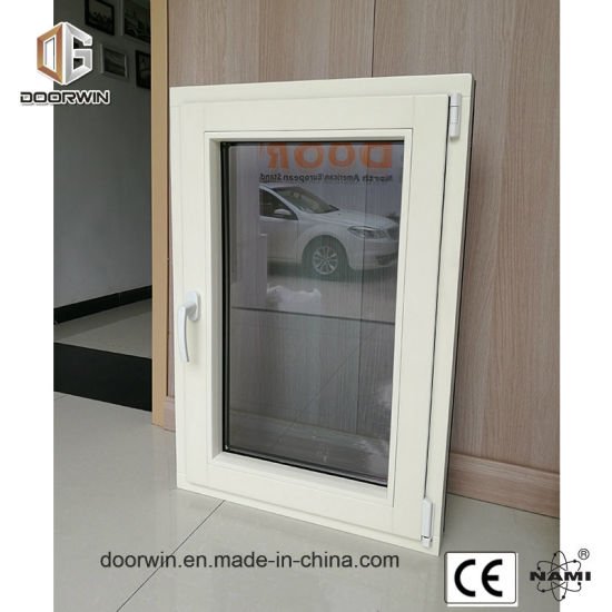 White Aluminum Clad Oak Wood Window - China Aluminium Balustrade, Aluminium Handrail - Doorwin Group Windows & Doors