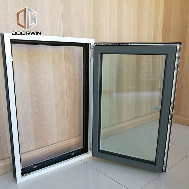 White Aluminum window bathroom basement windows by Doorwin - Doorwin Group Windows & Doors