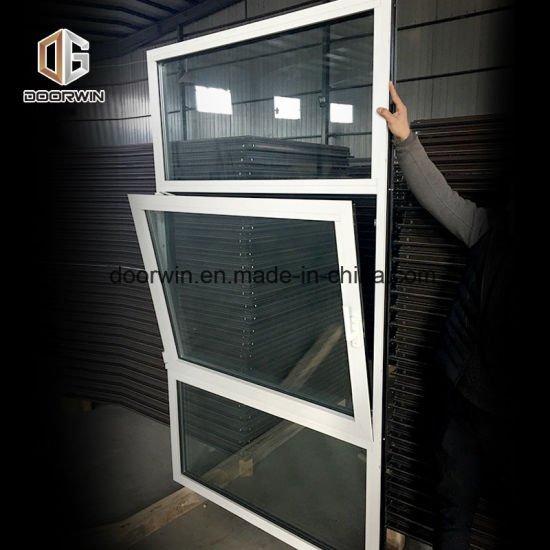 White Black Aluminum Tilt and Turn Window with Double Glass - China Fire Rated Fixed Window, Fire Window - Doorwin Group Windows & Doors