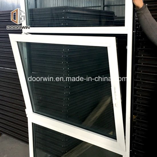 White Black Aluminum Window, Cheap Aluminum Tilt & Turn Window - China French Window Treatments, Frosted Glass Window - Doorwin Group Windows & Doors